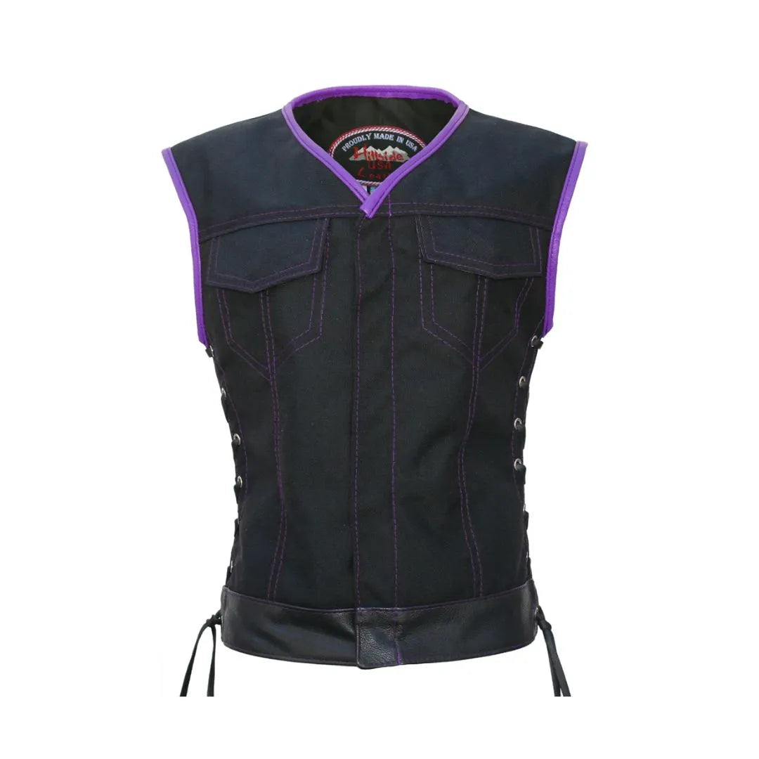 Women's Club Style Vest (CORDURA - MILITARY GRADE FABRIC)
