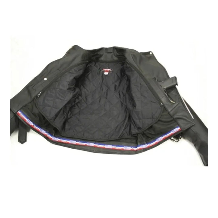 Men's Beltless Biker Jacket