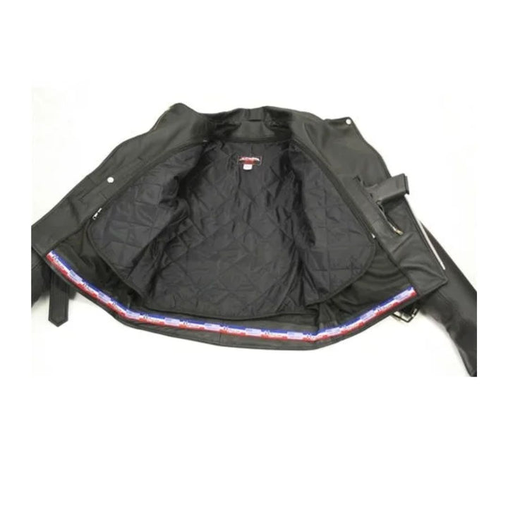 Men's Beltless Biker Jacket