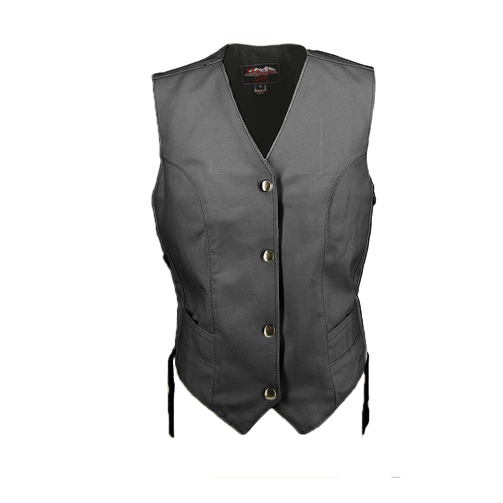 Women's Leather Vest