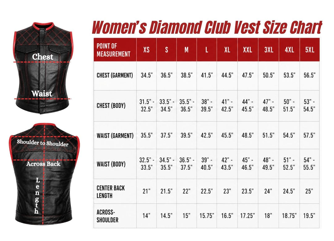 Women’s Diamond Club Vest