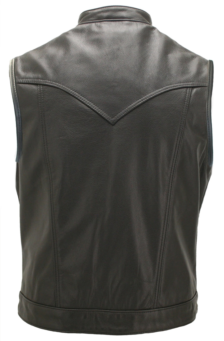 Club Style Biker Vest Custom- Made