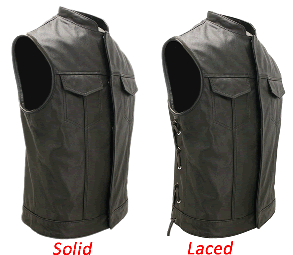 Club Style Biker Vest Custom- Made