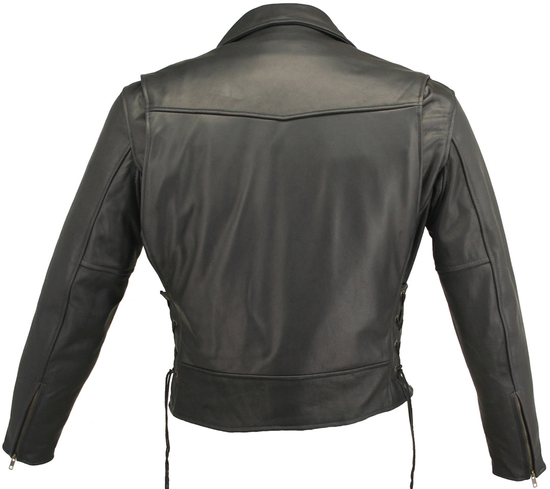 Men's Beltless Biker Jacket