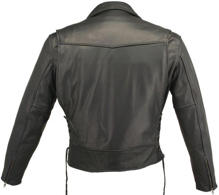 Men's Beltless Biker Jacket