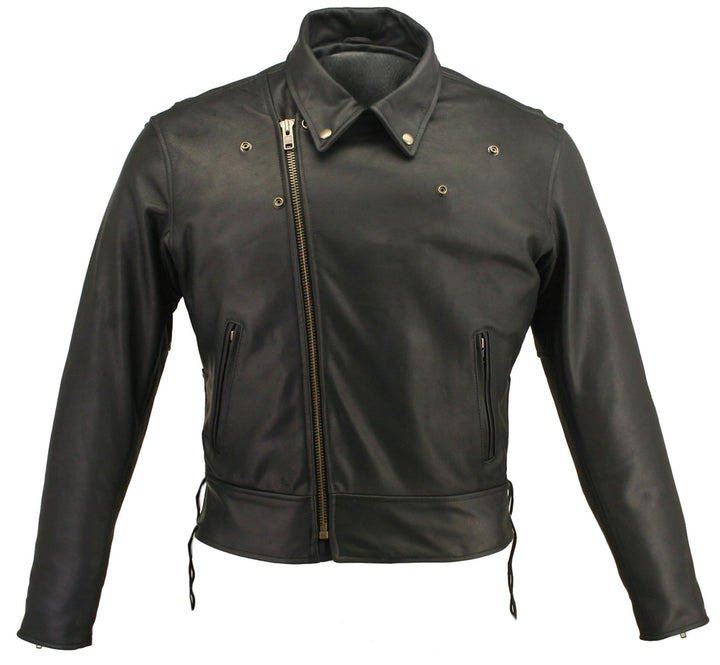 Men's Beltless Biker Jacket
