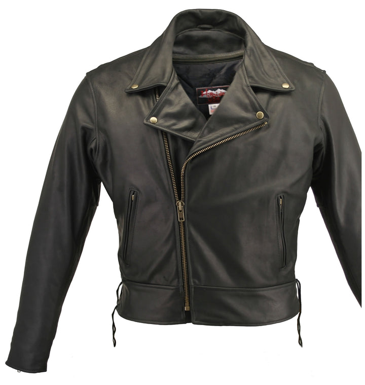 Men's Beltless Biker Jacket