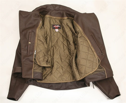 Men's Beltless Biker Jacket