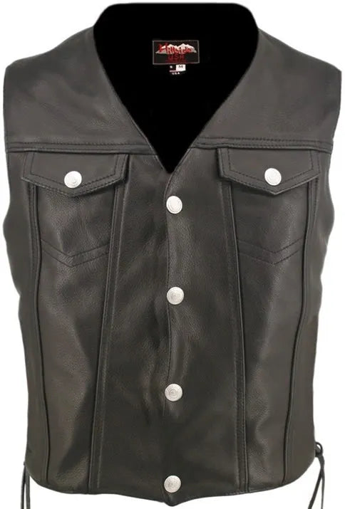 Men's Denim Style Lace Side