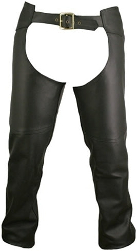 Men's Double Stitched Custom Leather Chaps (custom)