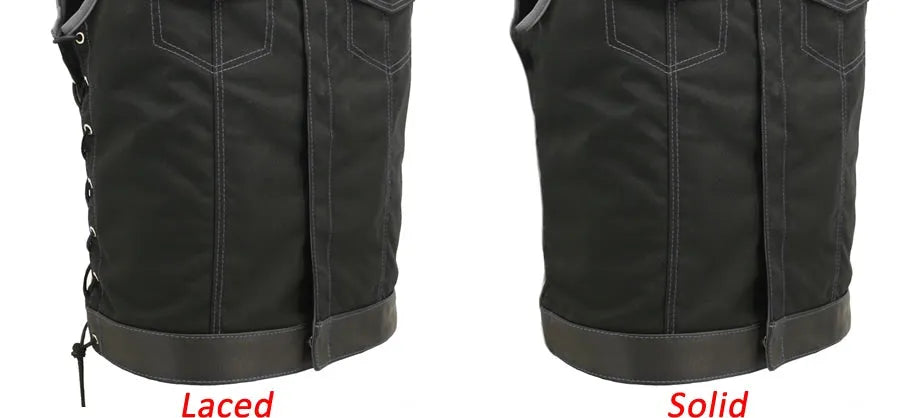 SOA Style Side Lace Water Resistant Military Grade Fabric (Cordura)