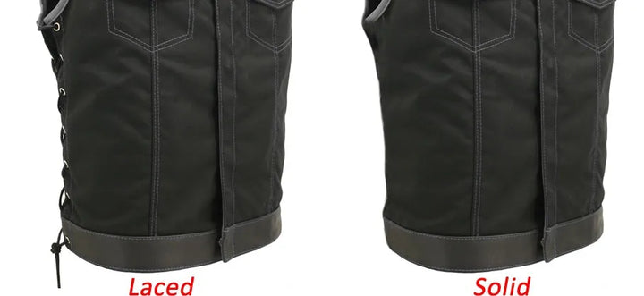 SOA Style Side Lace Water Resistant Military Grade Fabric (Cordura)