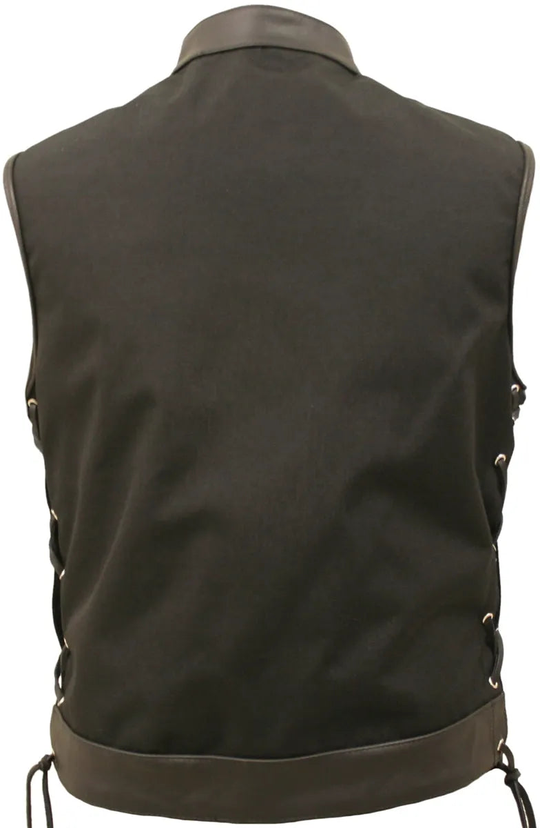 SOA Style Side Lace Water Resistant Military Grade Fabric (Cordura)