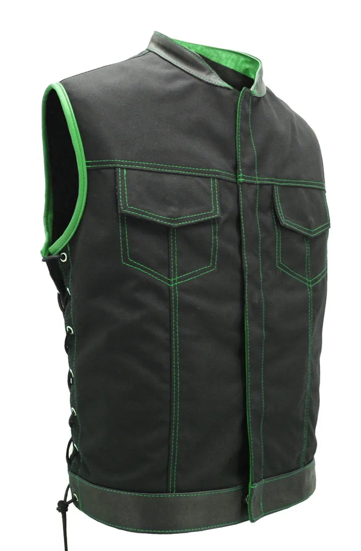 SOA Style Side Lace Water Resistant Military Grade Fabric (Cordura)