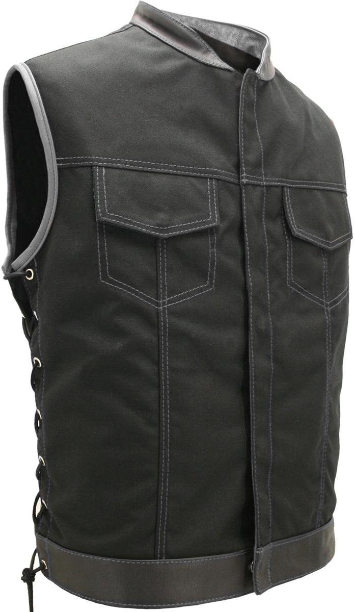 SOA Style Side Lace Water Resistant Military Grade Fabric (Cordura)