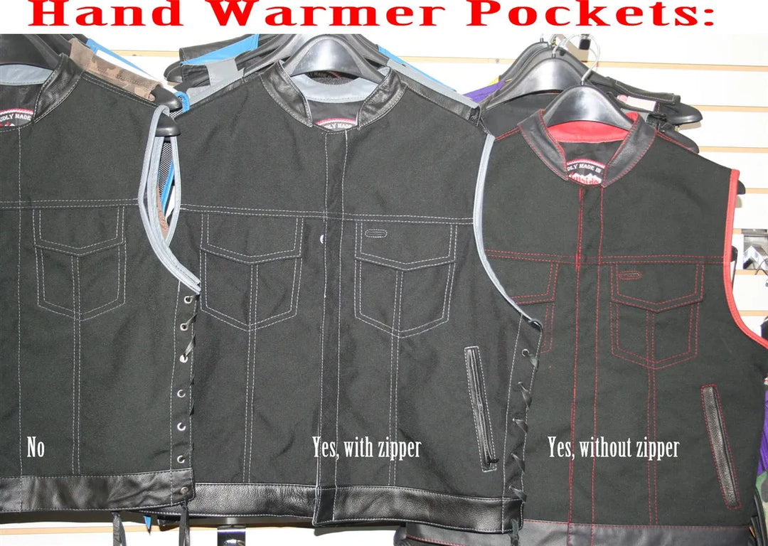 SOA Style Side Lace Water Resistant Military Grade Fabric (Cordura)