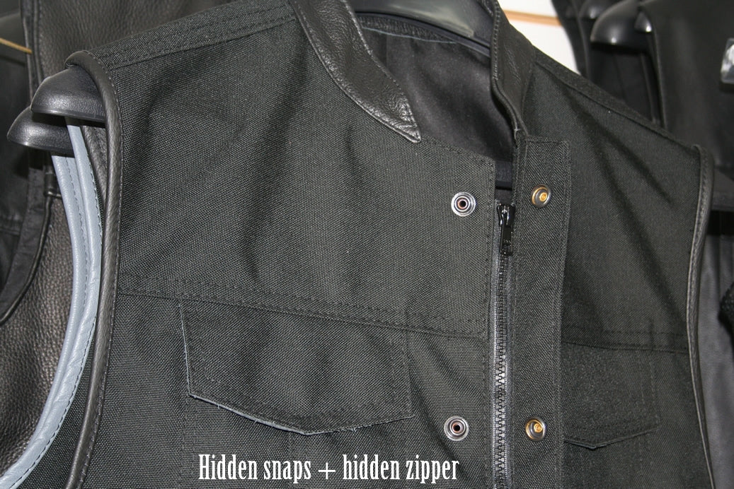SOA Style Side Lace Water Resistant Military Grade Fabric (Cordura)