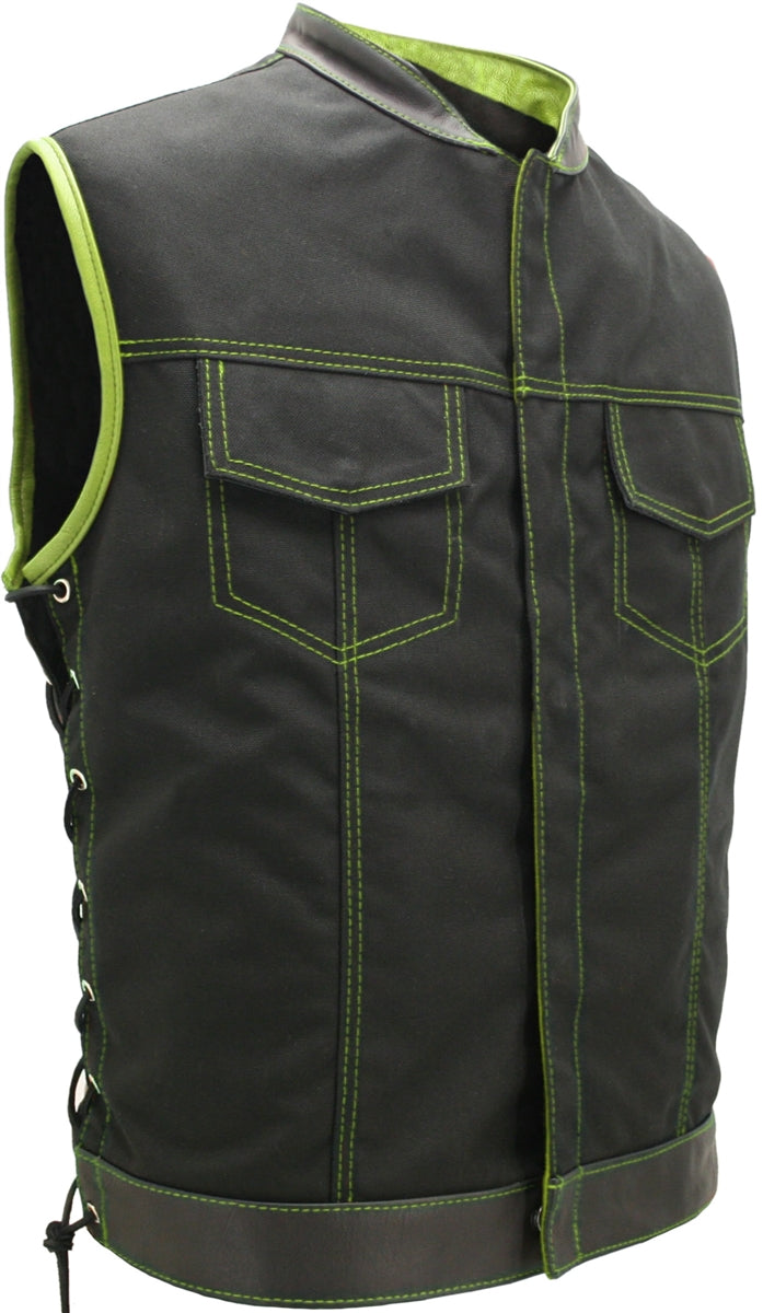 SOA Style Side Lace Water Resistant Military Grade Fabric (Cordura)