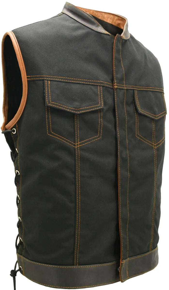 SOA Style Side Lace Water Resistant Military Grade Fabric (Cordura)