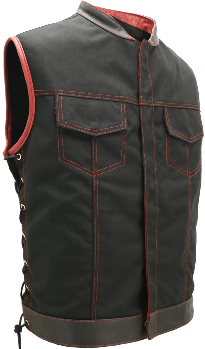 SOA Style Side Lace Water Resistant Military Grade Fabric (Cordura)