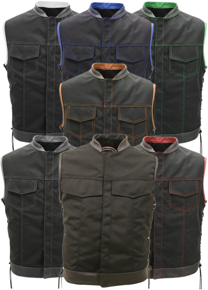 SOA Style Side Lace Water Resistant Military Grade Fabric (Cordura)