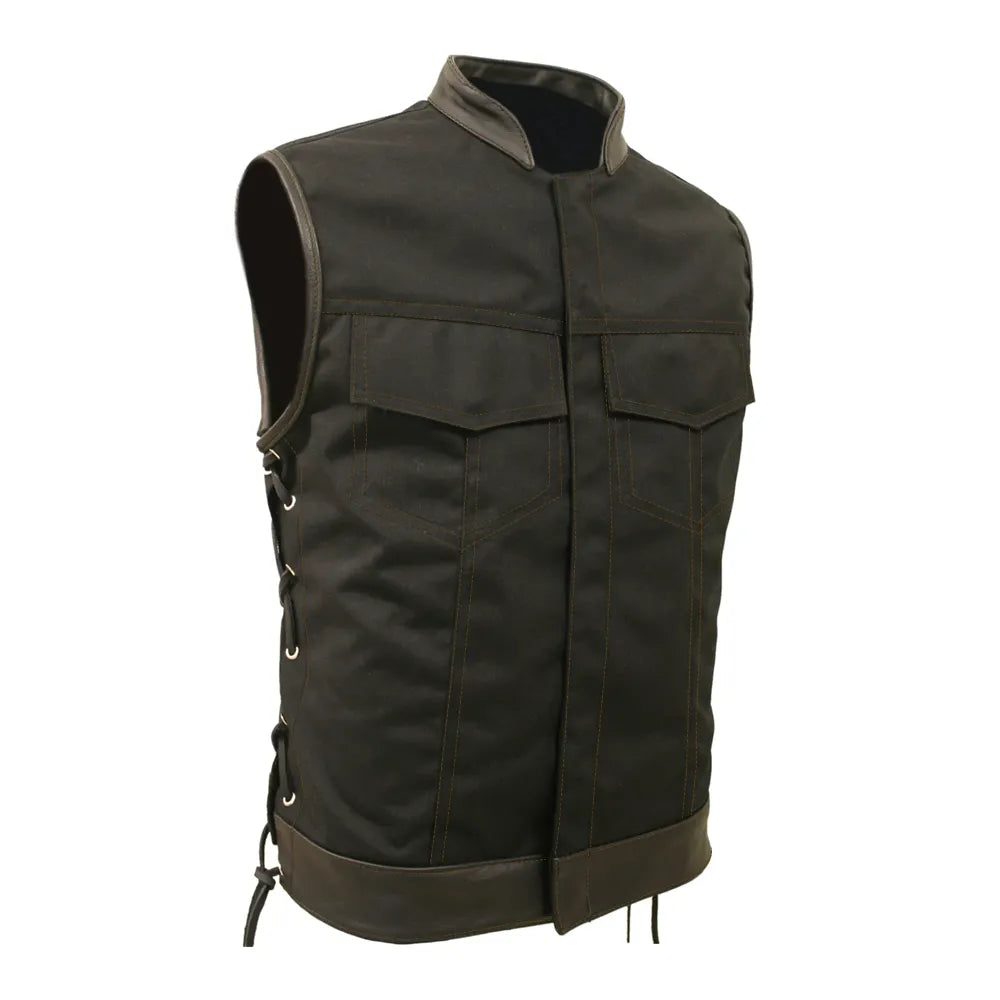 SOA Style Side Lace Water Resistant Military Grade Fabric (Cordura)