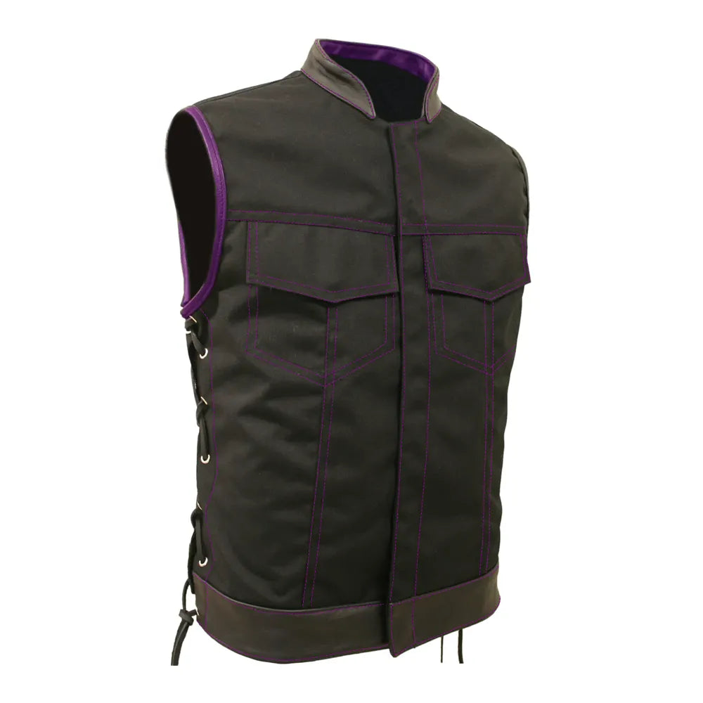 SOA Style Side Lace Water Resistant Military Grade Fabric (Cordura)