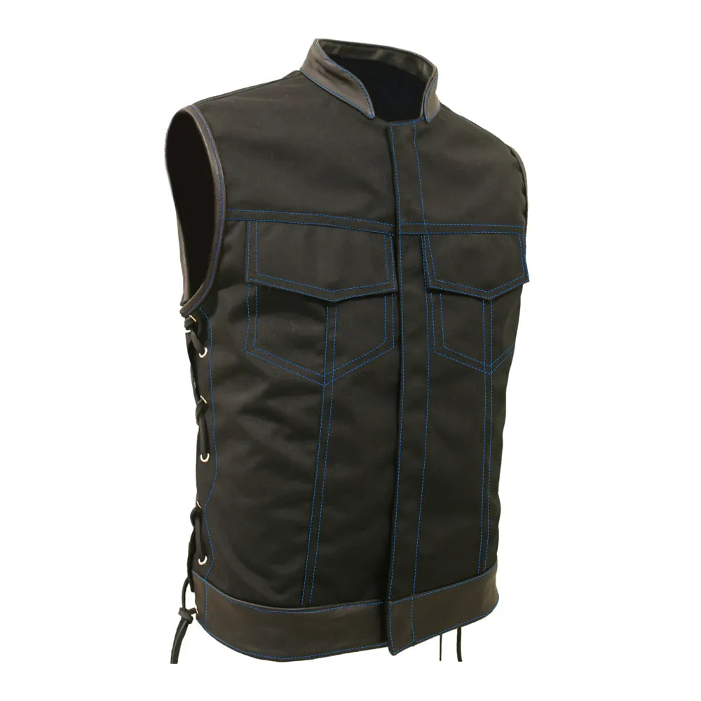 SOA Style Side Lace Water Resistant Military Grade Fabric (Cordura)