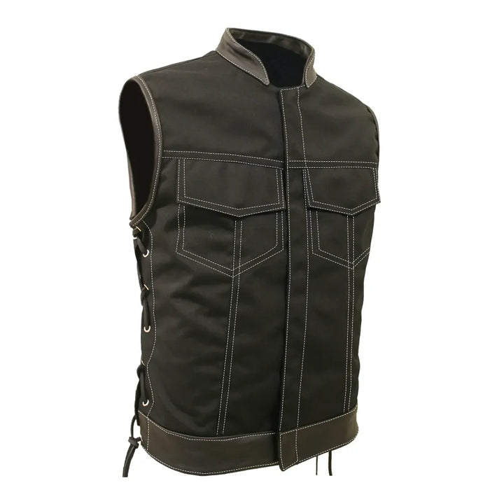 SOA Style Side Lace Water Resistant Military Grade Fabric (Cordura)