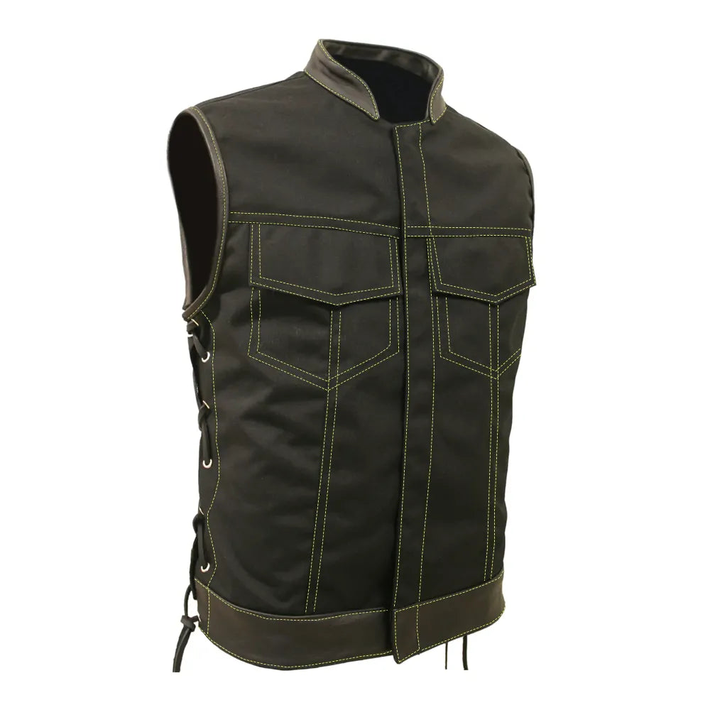 SOA Style Side Lace Water Resistant Military Grade Fabric (Cordura)