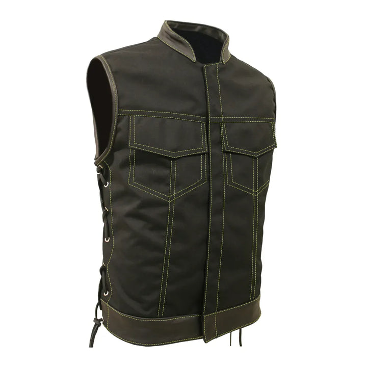 SOA Style Side Lace Water Resistant Military Grade Fabric (Cordura)