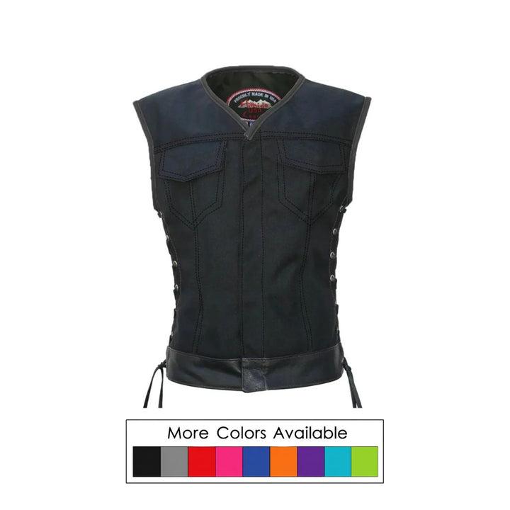 Women's Club Style Vest (CORDURA - MILITARY GRADE FABRIC)