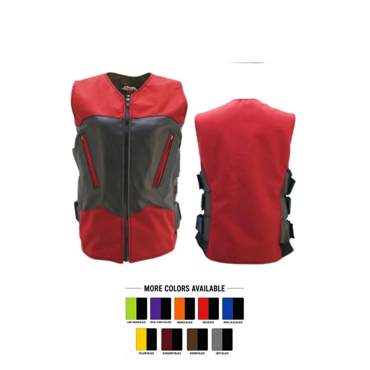 Women's Interceptor Combo Leather/Cordura Vest