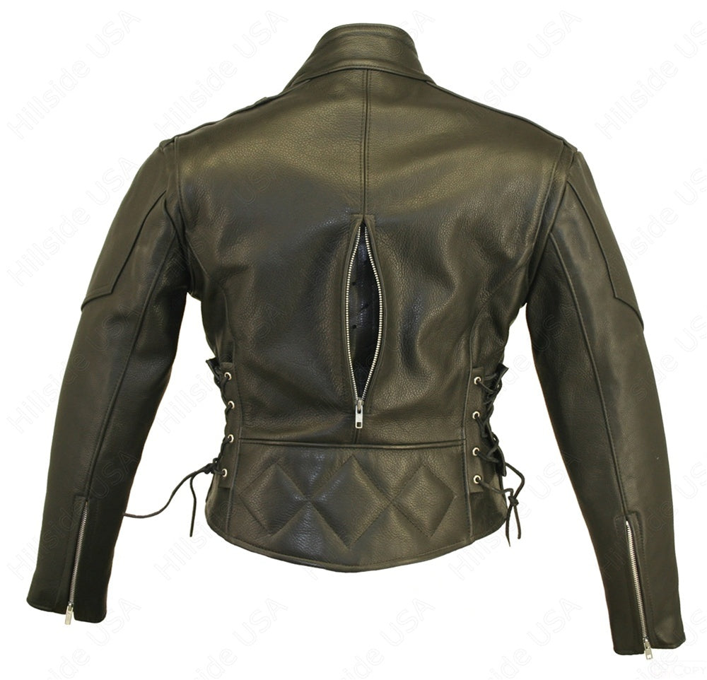 Women's Vented Biker Jacket