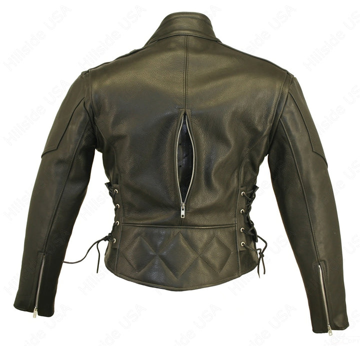 Women's Vented Biker Jacket
