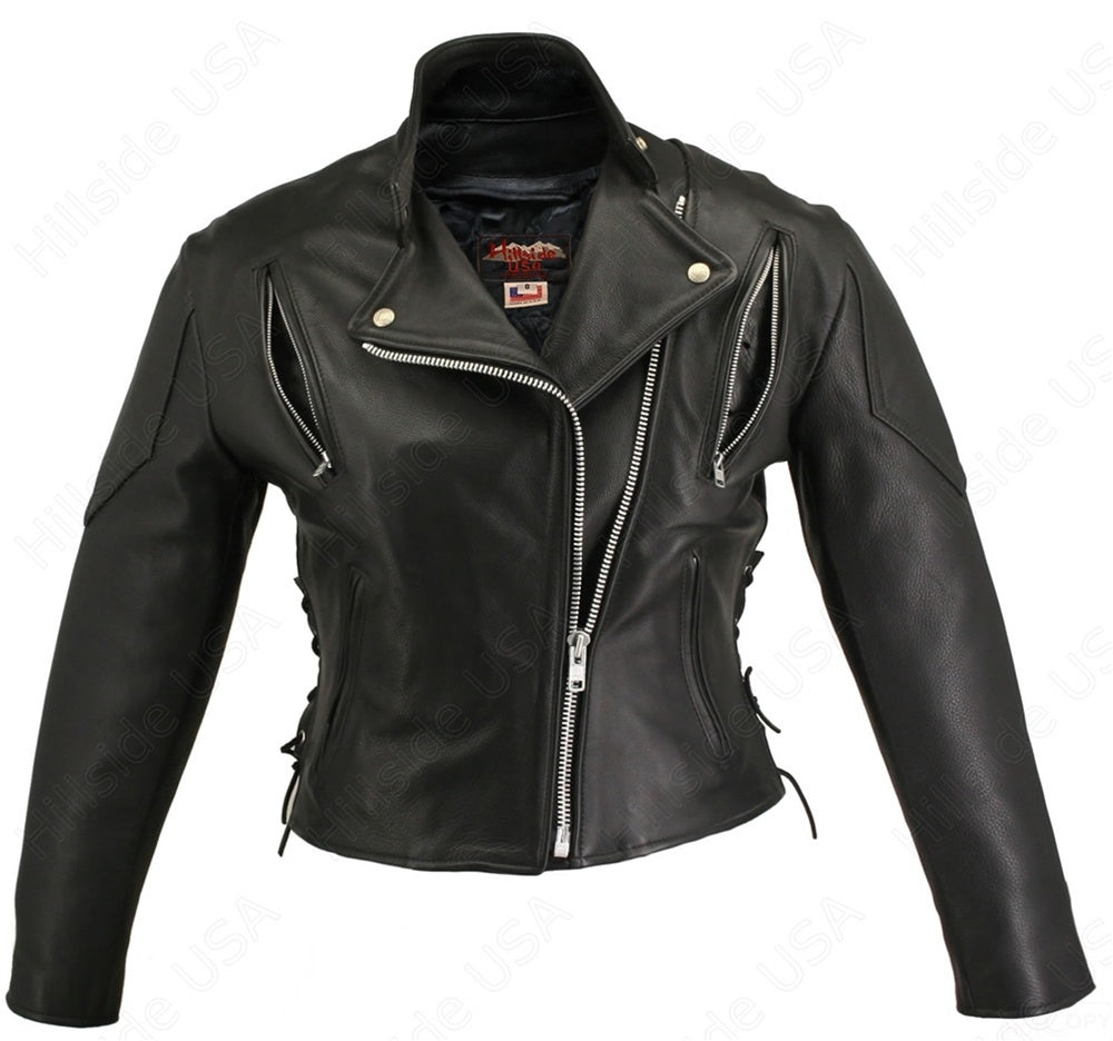 Women's Vented Biker Jacket