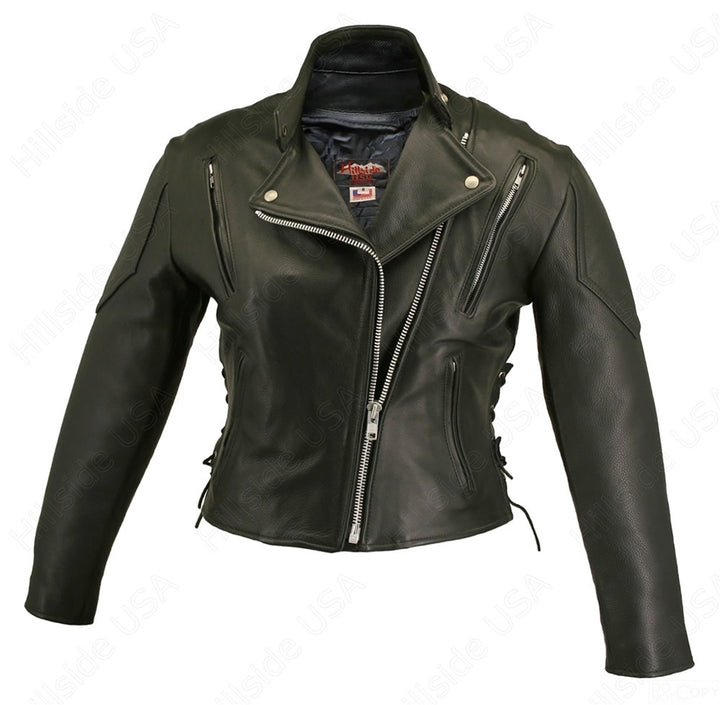 Women's Vented Biker Jacket