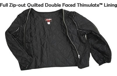 Men's D Pocket Horsehide Motorcycle Jacket