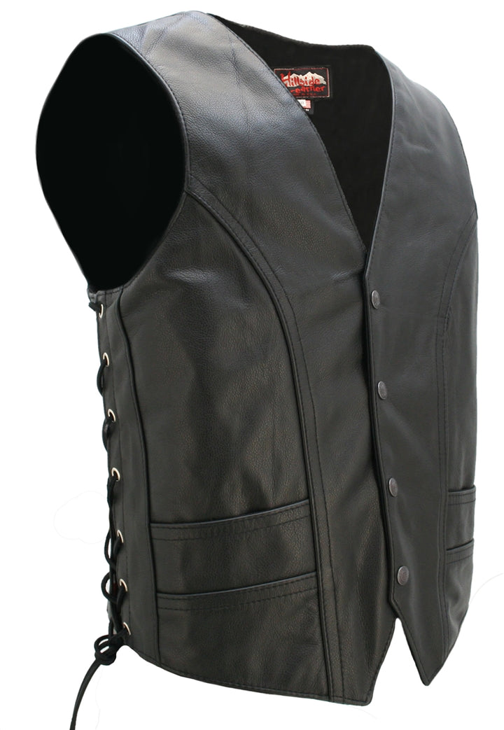 Laced Full Back Motorcycle Vest