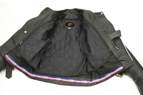 Men's Classic Highwayman Horsehide Jacket