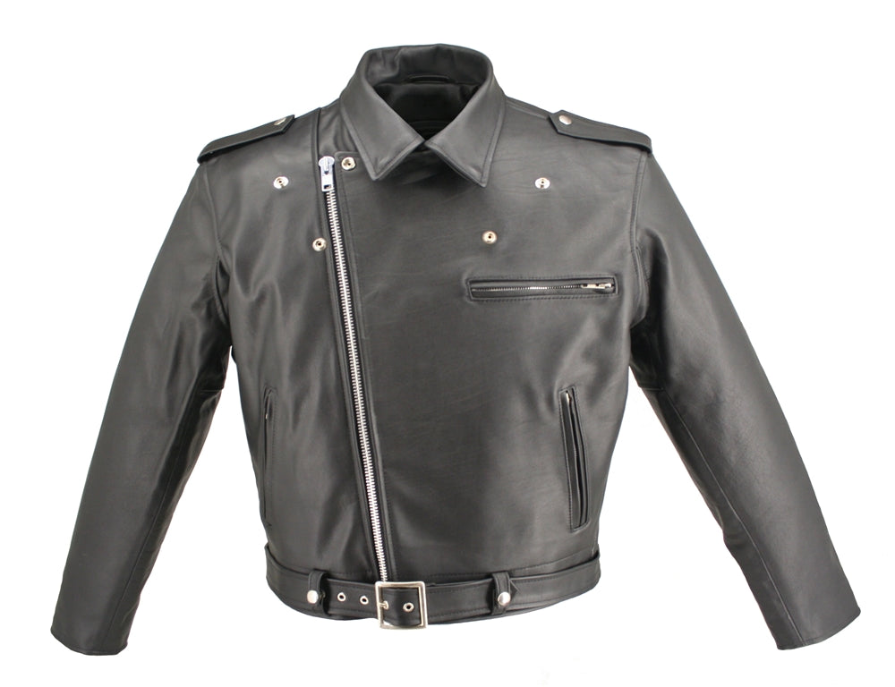 Men's Classic Highwayman Horsehide Jacket