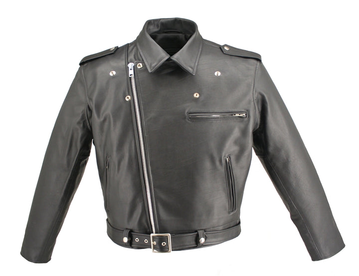 Men's Classic Highwayman Horsehide Jacket