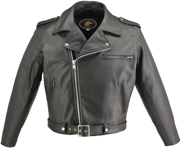 Men's Classic Highwayman Horsehide Jacket