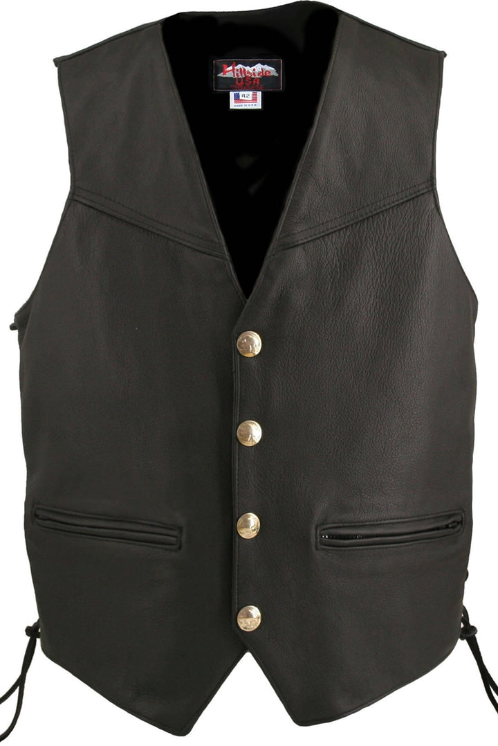 Men's Defiance Biker Vest (Custom)