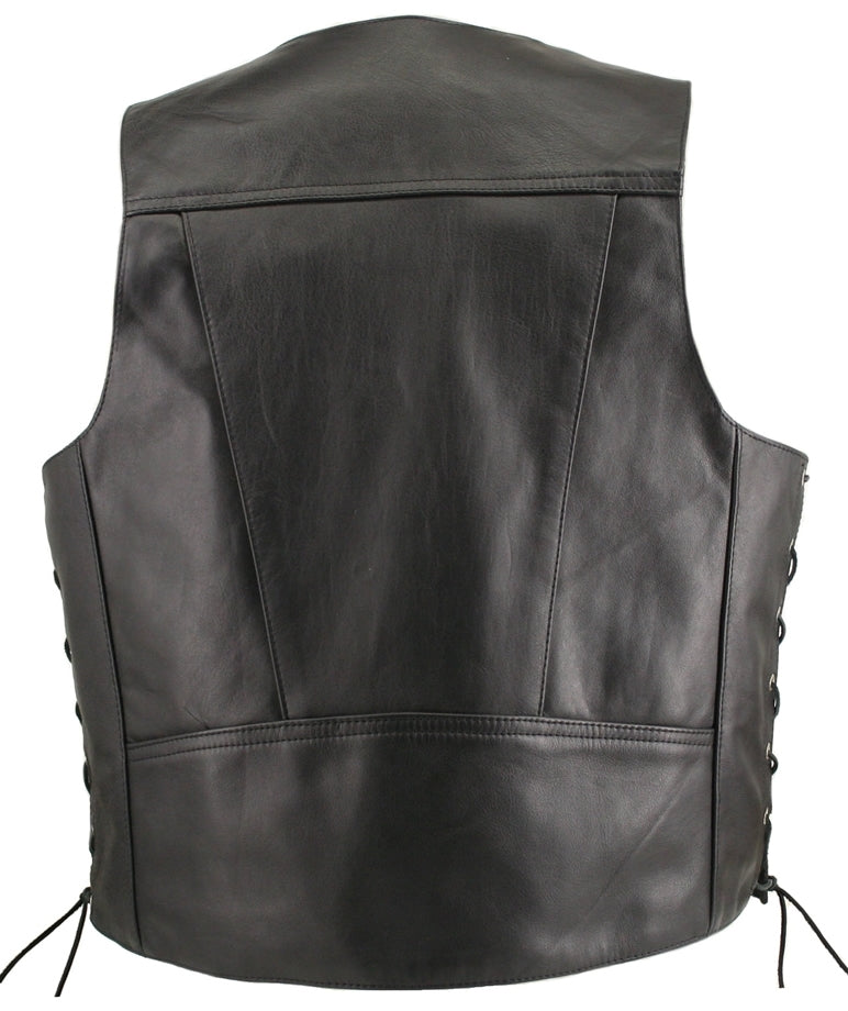 Men's Horsehide Biker Vest (Custom)