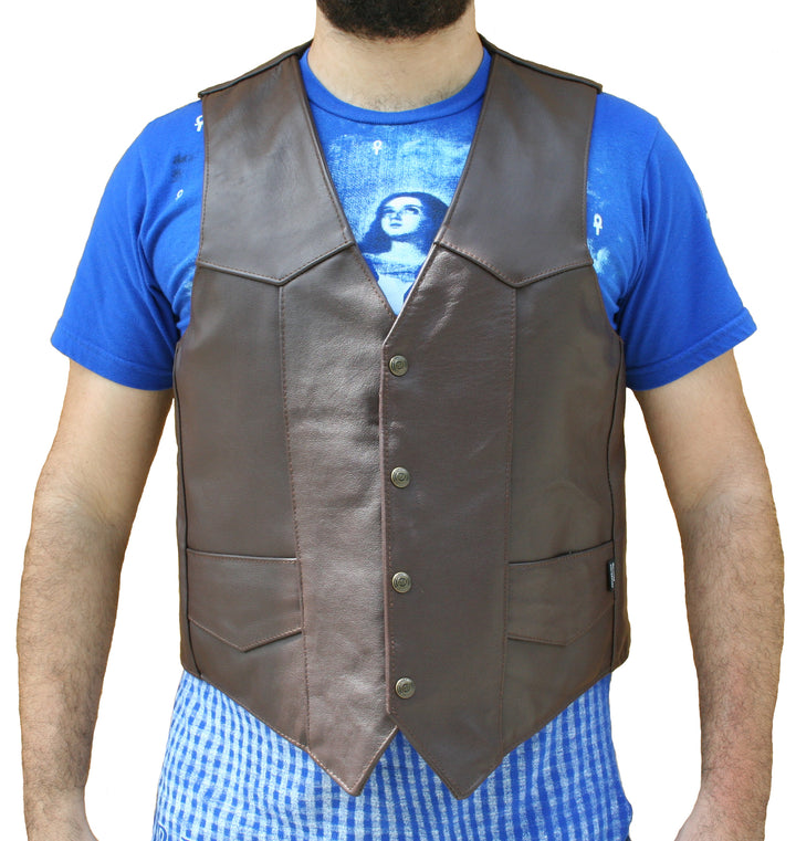Men's Horsehide Classic Vest