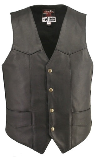 Men's Horsehide Basic Vest (Custom)