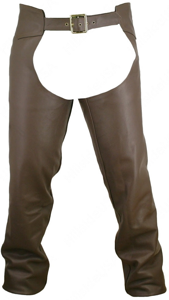 Men's Seamless Leather Chaps