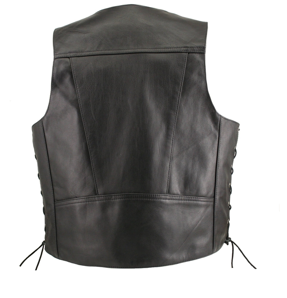 Men's Ultimate Horsehide Biker Vest (custom)