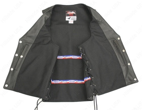 Men's Ultimate Horsehide Biker Vest (custom)